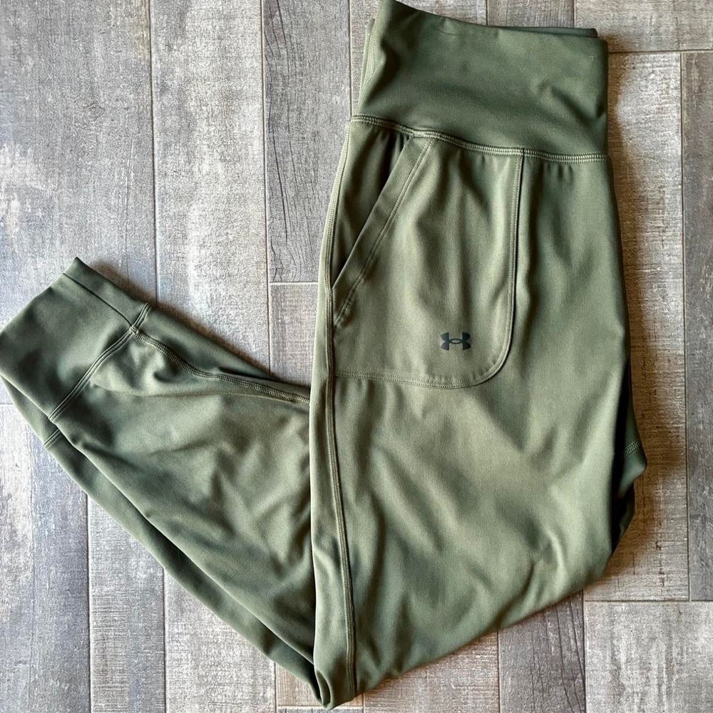 Under Armour UA Motion Legging Joggers Olive Green L